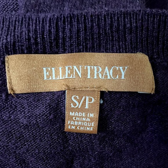 Ellen Tracy Rayon Sweater (2 Pack) Brown & Purple - Picture 3 of 9